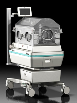 Инкубатор для интенсивной терапии новорожденных Incu i Модель 101 (Atom Medical Corporation, Япония)
